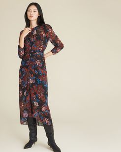 Raylee Floral Ruched Dress