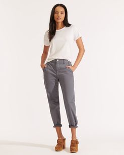 Ayla Rolled-Cuff Chino