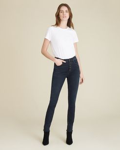 Debbie High-Rise Ankle-Crop Skinny Jean