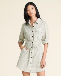 Alyse Plaid Shirtdress