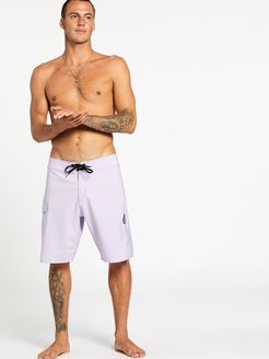 Volcom Lido Solid Mod-Tech Trunks - Lilac - Lilac - 38