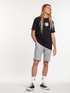 Volcom Frickin Modern Stretch Shorts - Grey - Grey - 42
