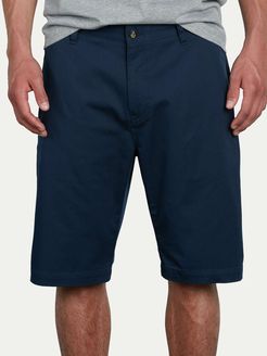 Volcom VMonty Stretch Shorts - Dark Navy - Dark Navy - 42