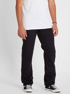 Volcom Solver Modern Fit Jeans - Blackout - Blackout - 38