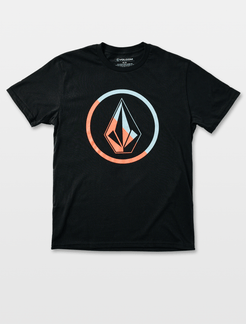 Volcom Illuminator Short Sleeve Tee - Black - Black - XXL