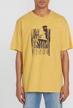 Volcom Hunter Gather Short Sleeve Tee - Gold - Gold - XXL