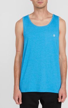 Volcom Solid Heather Tank - True Blue - True Blue - S