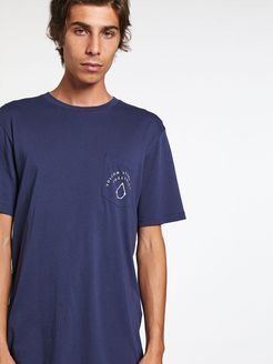 Volcom Pathelogical Short Sleeve Pocket Tee - Atlantic - Atlantic - M