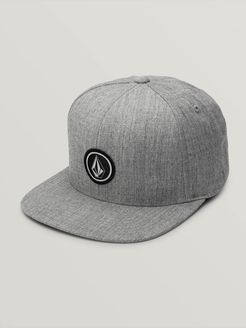 Volcom Quarter Twill Hat - Grey - Grey - O/S