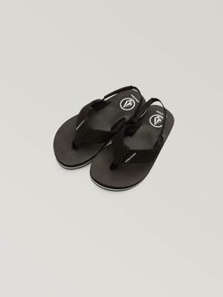 Volcom Little Boys Victor Sandal - Black - Black - 13