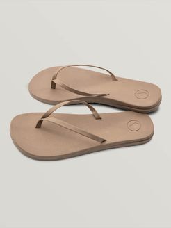 Volcom E-Cliner Prayer Sandals - Tan - Tan - 10