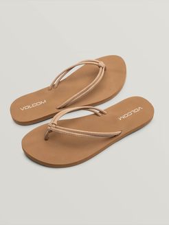 Volcom Forever And Ever Ii Sandals - Tan - Tan - 11