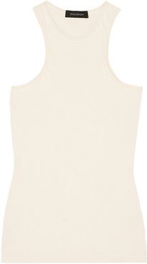 The Rib Tank Top in White size Small