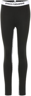 Legging Logo WaistBand Pants in Black size Medium