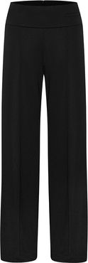 High Waisted Stretch Jersey Trouser in Black size 10U/6