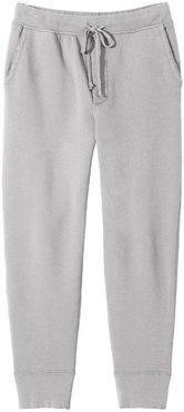 Nolan Cotton Sweatpant in Light Grey size Medium
