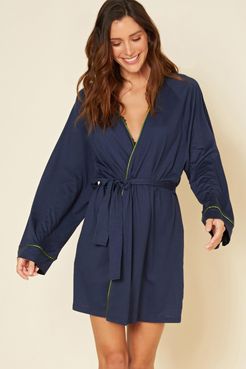 Bella Robe | Small Blue Cotton Robe