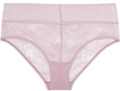 Forza High Waisted Bikini | Small Pink Lace Bikini