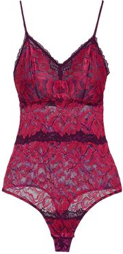 Natalia Bodysuit | Xlarge Red Lace Teddy