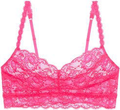 Never Say Never Sweetie Bralette | Xlarge Pink Lace Bralette