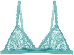 Never Say Never Dreamie Triangle Bralette | Xlarge Blue Lace Bralette