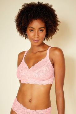 Never Say Never Curvy Sweetie Bralette | Xsmall Brown Lace Bralette