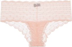 Sweet Treats Hotpant | Small/medium Pink Lace Hot Pant
