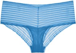 Sweet Treats Hotpant | Small/medium Blue Lace Hot Pant