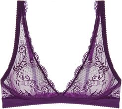 Trenta Bralette | Xlarge Purple Lace Bralette