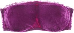 Trenta Padded Bandeau | Small Purple Lace Bralette