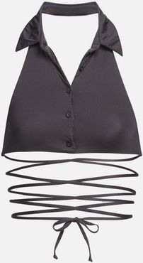 Ellie Top in Black Bandier