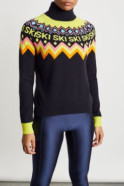 Ski Yoke Sweater in Navy Bandier