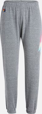 Bolt Womens Sweatpant in Heather/Rainbow Pink Bandier