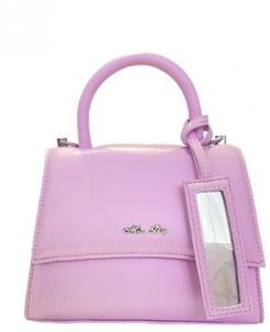 Borsa mini con charm specchio