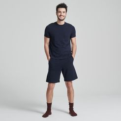 Drawstring Shorts in Navy