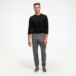 Recycled Cashmere Jogger in Smoke