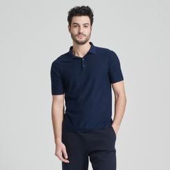 Classic Performance Polo in Navy