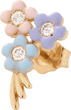 Pastel Bouquet Stud