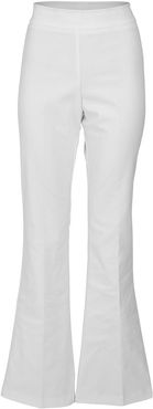 Bellini White Full Length Flare Pant