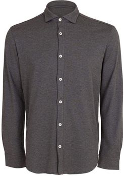 Grigio Cotton Button Down Shirt