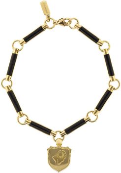 Ram Onyx Chain Link Bracelet