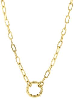 Open Fob Clip Chain Necklace