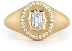 Vanguard Diamond Signet Ring