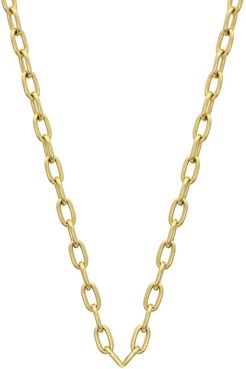 Small Oval Gold Toggle Chain