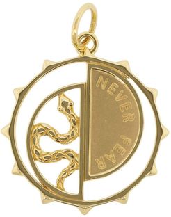 Never Fear Snake Medallion