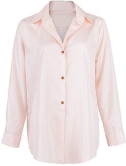 Pink Silk Jac Shirt