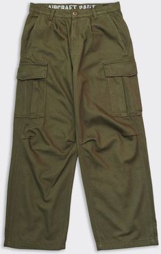 Pantalone Cargo Aircraft Dark Olive