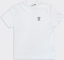 T-Shirt Teo Small Heart Bianca