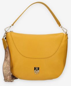 Alviero Martini Prima Classe Borsa a tracolla giallo oro e Geo Classic