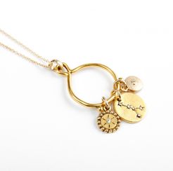 Cancer 3-charm Necklace
